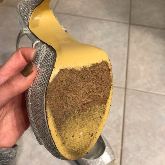 L.Miller open toe heels - Picture 6 of 6